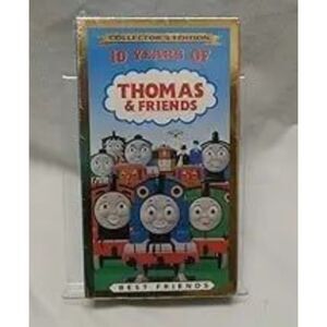 10 Years of Thomas & Friends Collector’s Edition VHS Tape 2004 George Carlin